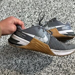 Nike Metcon 8 Low Mens Running Gym Shoes Gray DO9328-002 NEW Multi Sz